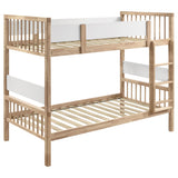 Tampa Furniture Outlet - Coaster - Dakota Wood Twin Over Twin Bunk Bed Natural - 461171