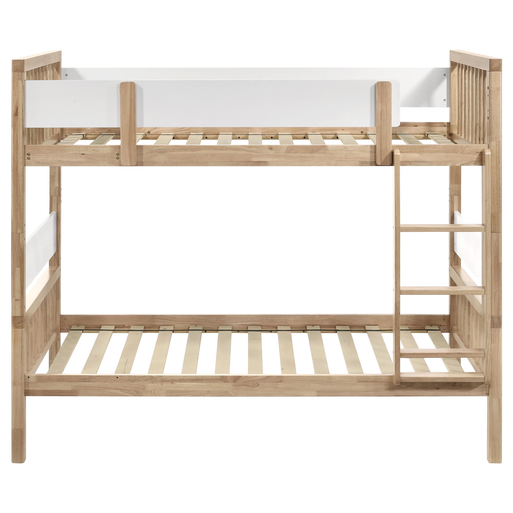 Dakota Wood Twin Over Twin Bunk Bed Natural - Tampa Furniture Outlet