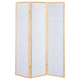 Carrie 3-Panel Room Divider Folding Shoji Screen Natural - Tampa Furniture Outlet