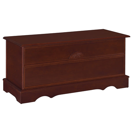 Tampa Furniture Outlet - Coaster - Paula Cedar Chest Warm Brown - 4694