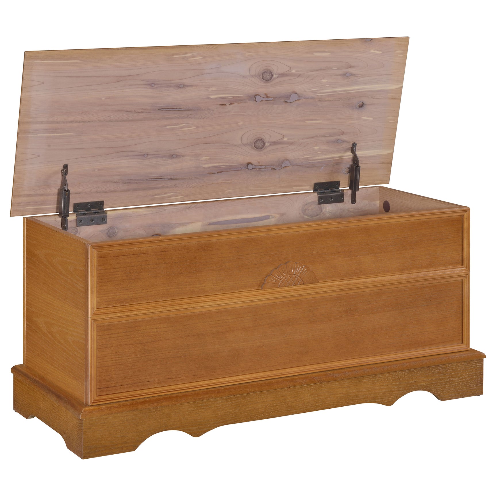 Paula Cedar Chest Honey - Tampa Furniture Outlet