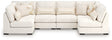 Tampa Furniture Outlet - Ashley Furniture - Donelson Creek Sectional - 6-Piece Sectional / Vanilla - 48002S3