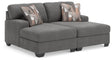 Tampa Furniture Outlet - Ashley Furniture - Clarington Sectional - RAF 2-Piece Super Chaise - PC48405S4