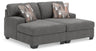 Tampa Furniture Outlet - Ashley Furniture - Clarington Sectional - RAF 2-Piece Super Chaise - PC48405S4