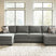 Tampa Furniture Outlet - Ashley Furniture - Revenna Sectional - RAF 3-Piece Sectional with Double Chaise / Greystone - PC48405S3