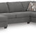 Tampa Furniture Outlet - Ashley Furniture - Newellen Sectional - RAF 3-Piece Sleeper Sectional with Chaise / Greystone - 48405S5