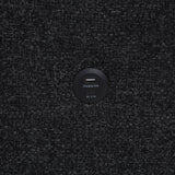 Demko Sleeper Sectional Sofa with Speaker and Storage Chaise Black