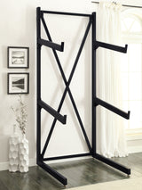 Duarto 3-tier Sofa Display Rack Black - Tampa Furniture Outlet