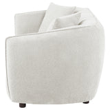 Aleisha Fabric Upholstered Loveseat Sand
