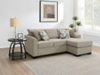 Tampa Furniture Outlet - Coaster - Storey Upholstered Sleeper Sectional Chaise Sofa Camel - 504778