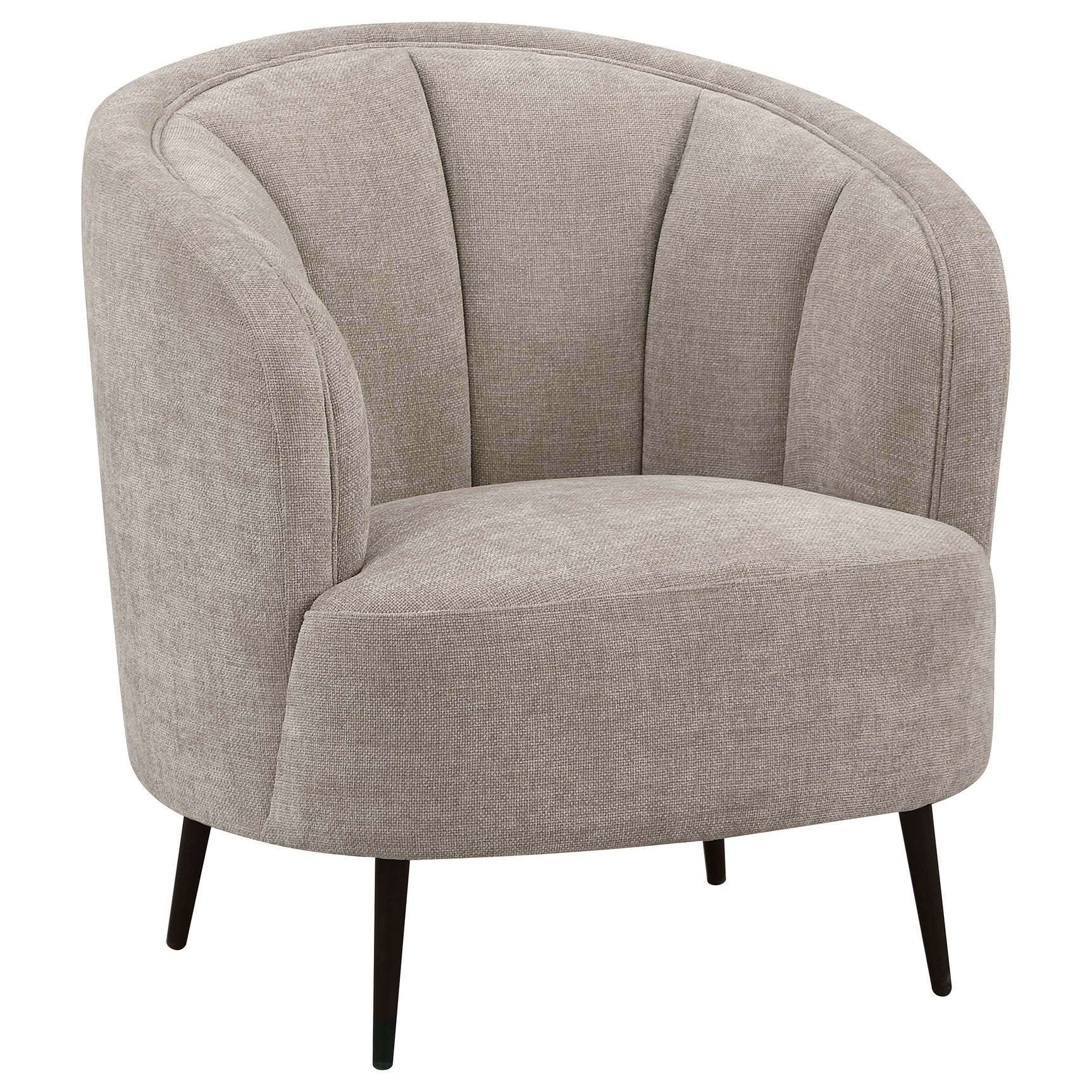 Ellorie 3-piece Upholstered Curved Sofa Set Beige - Tampa Furniture Outlet