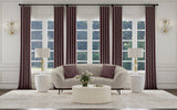 Ellorie Upholstered Channel Back Curved Loveseat Beige - Tampa Furniture Outlet