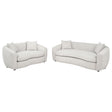 Tampa Furniture Outlet - Coaster - Isabella 2-piece Fabric Upholstered Sofa Set Sand - 504971-S2