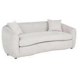 Isabella 2-piece Fabric Upholstered Sofa Set Sand