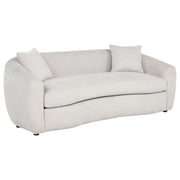 Tampa Furniture Outlet - Coaster - Isabella Fabric Upholstered Sofa Sand - 504971