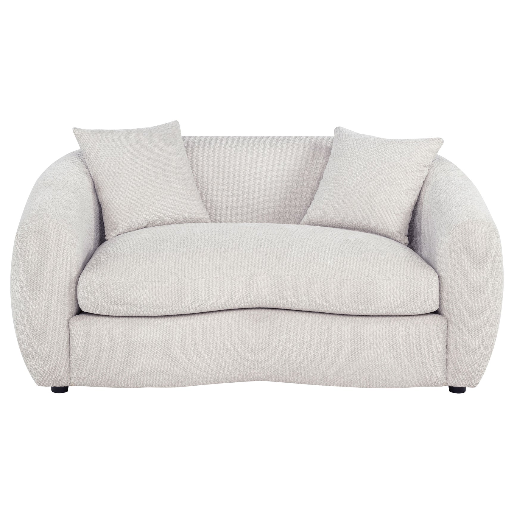 Isabella Fabric Upholstered Loveseat Sand