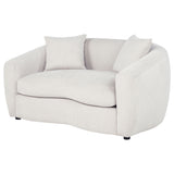Isabella Fabric Upholstered Loveseat Sand