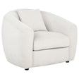 Tampa Furniture Outlet - Coaster - Isabella Fabric Upholstered Accent Chair Sand - 504973