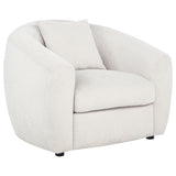 Tampa Furniture Outlet - Coaster - Isabella Fabric Upholstered Accent Chair Sand - 504973