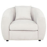 Isabella Fabric Upholstered Accent Chair Sand