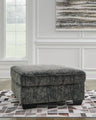 Tampa Furniture Outlet - Ashley Furniture - Lonoke Living Room - Loveseat / Gunmetal - 5050435