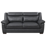 Arabella 2-piece Upholstered Padded Arm Sofa Set Grey - Tampa Furniture Outlet