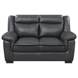 Arabella 2-piece Upholstered Padded Arm Sofa Set Grey - Tampa Furniture Outlet