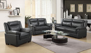 Tampa Furniture Outlet - Coaster - Arabella 3-piece Upholstered Padded Arm Sofa Set Grey - 506591-S3