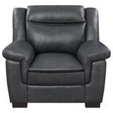 Arabella 3-piece Upholstered Padded Arm Sofa Set Grey - Tampa Furniture Outlet