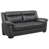 Tampa Furniture Outlet - Coaster - Arabella Upholstered Padded Arm Sofa Grey - 506591