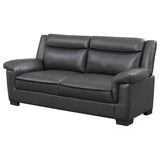 Arabella Upholstered Padded Arm Sofa Grey - Tampa Furniture Outlet
