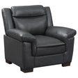 Tampa Furniture Outlet - Coaster - Arabella Upholstered Padded Arm Accent Chair Grey - 506593