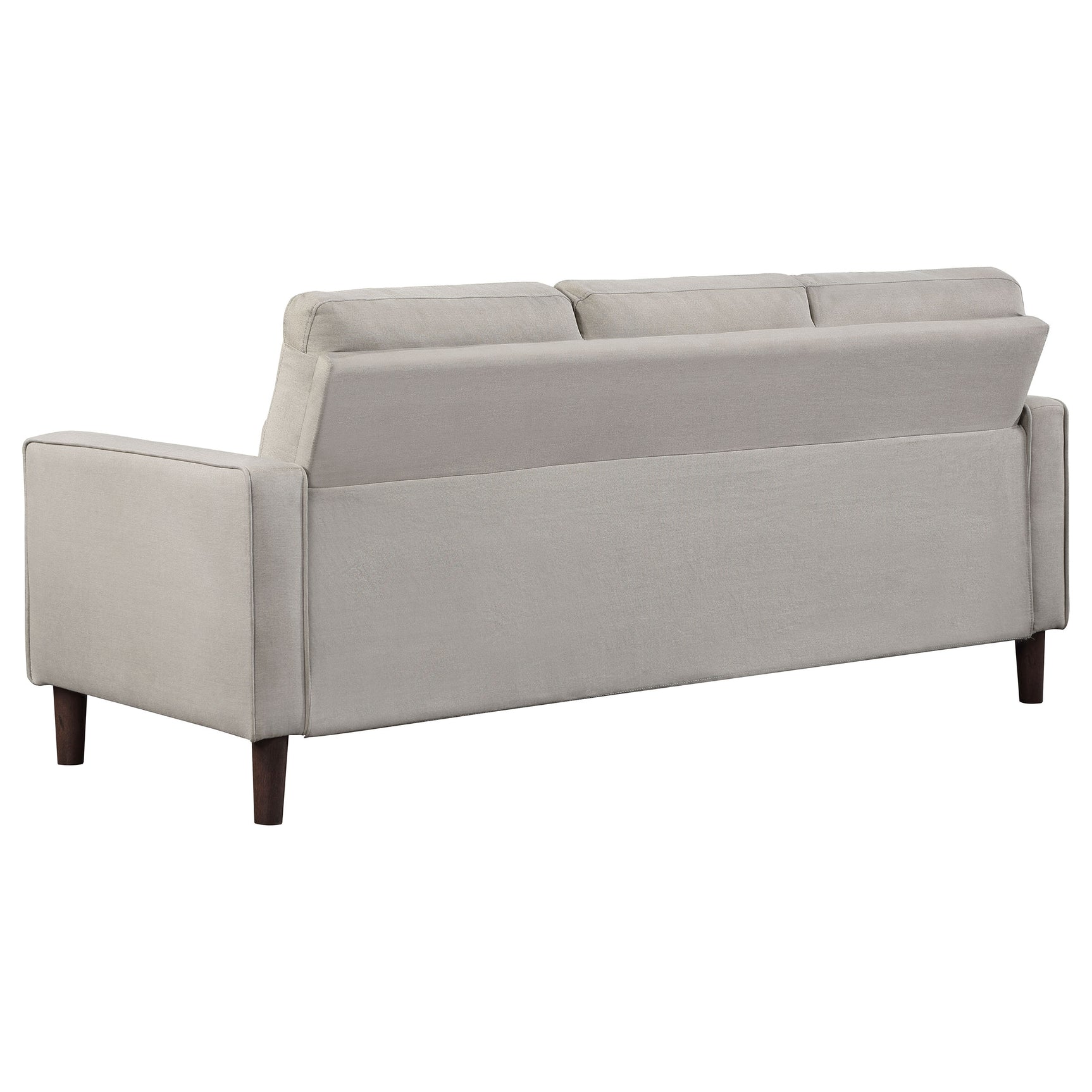 Bowen 3-piece Upholstered Track Arm Tufted Sofa Set Beige - Tampa Furniture Outlet