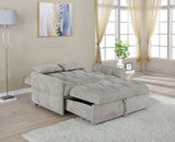 Cotswold Upholstered Convertible Sleeper Sofa Bed Light Grey - Tampa Furniture Outlet