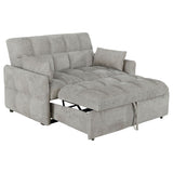 Cotswold Upholstered Convertible Sleeper Sofa Bed Light Grey - Tampa Furniture Outlet