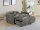 Cotswold Upholstered Convertible Sleeper Sofa Bed Dark Grey - Tampa Furniture Outlet