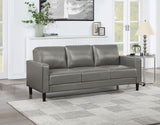 Ruth Upholstered Track Arm Sofa Grey - Tampa Furniture Outlet