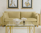 Corliss Upholstered Curved Track Arm Sofa Camel - Tampa Furniture Outlet