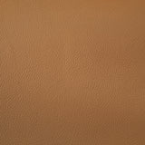 Buxton Top Grain Leather Upholstered Sofa Orange