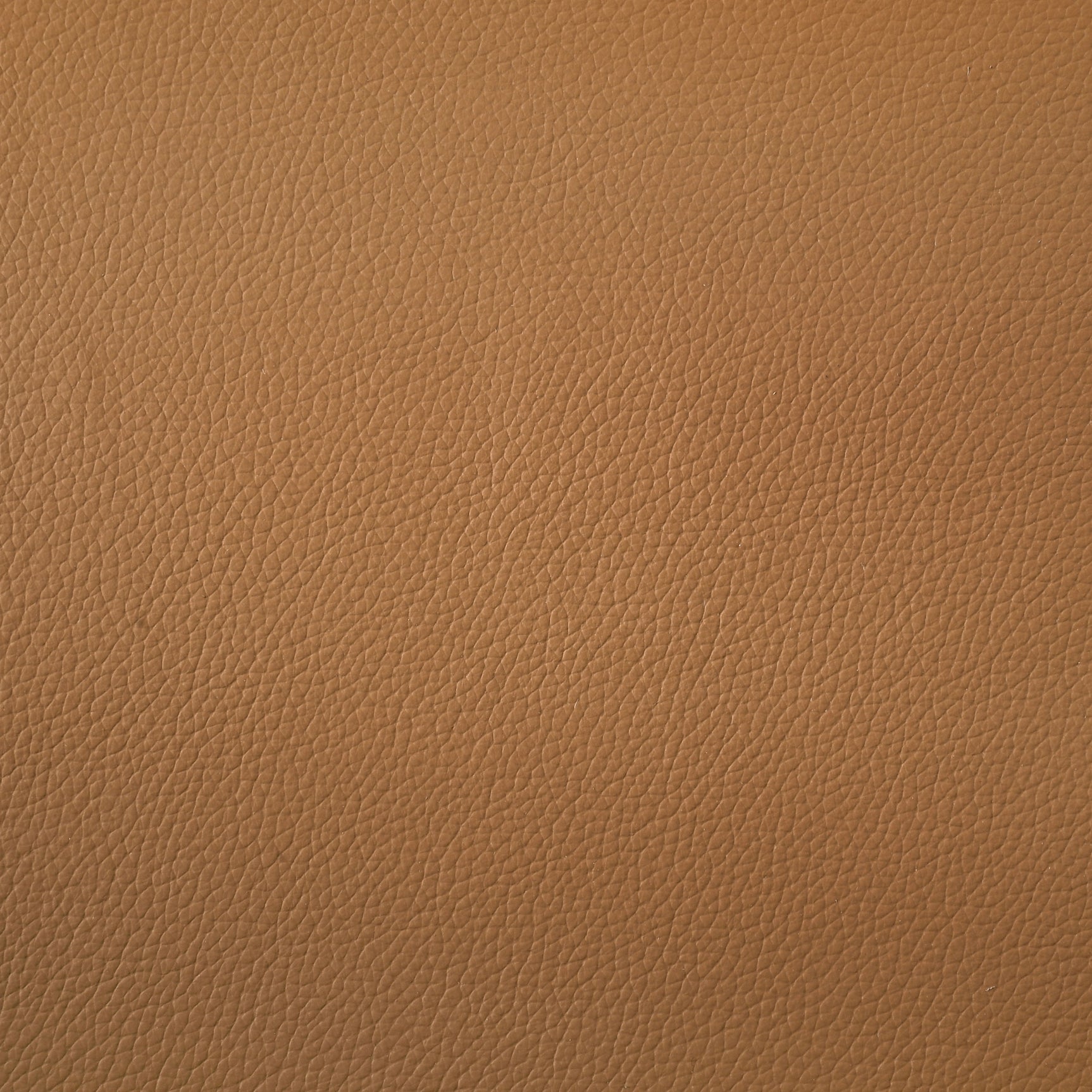 Buxton Top Grain Leather Upholstered Sofa Orange