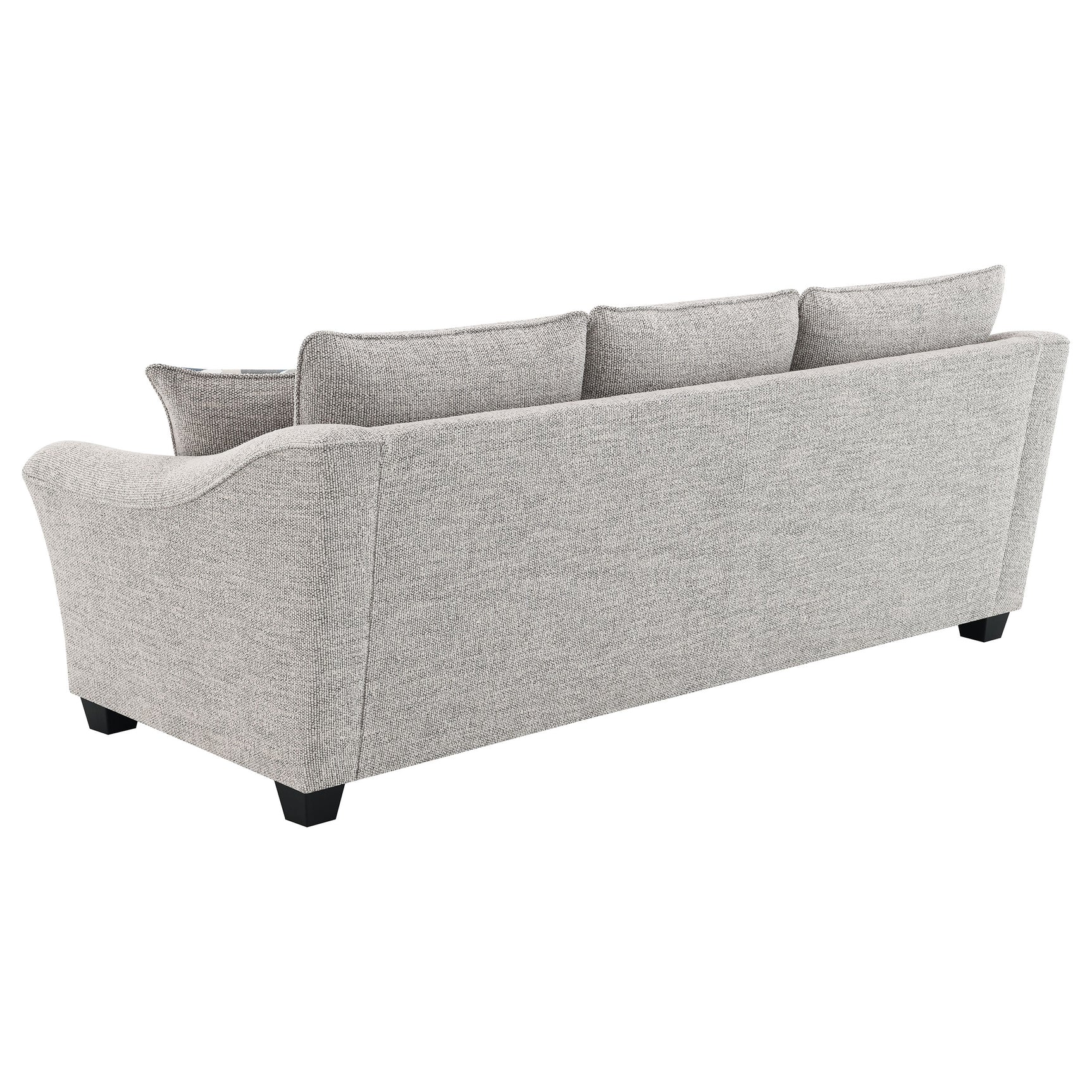 Tomkins 2-piece Boucle Upholstered Sofa Set Light Grey - Tampa Furniture Outlet