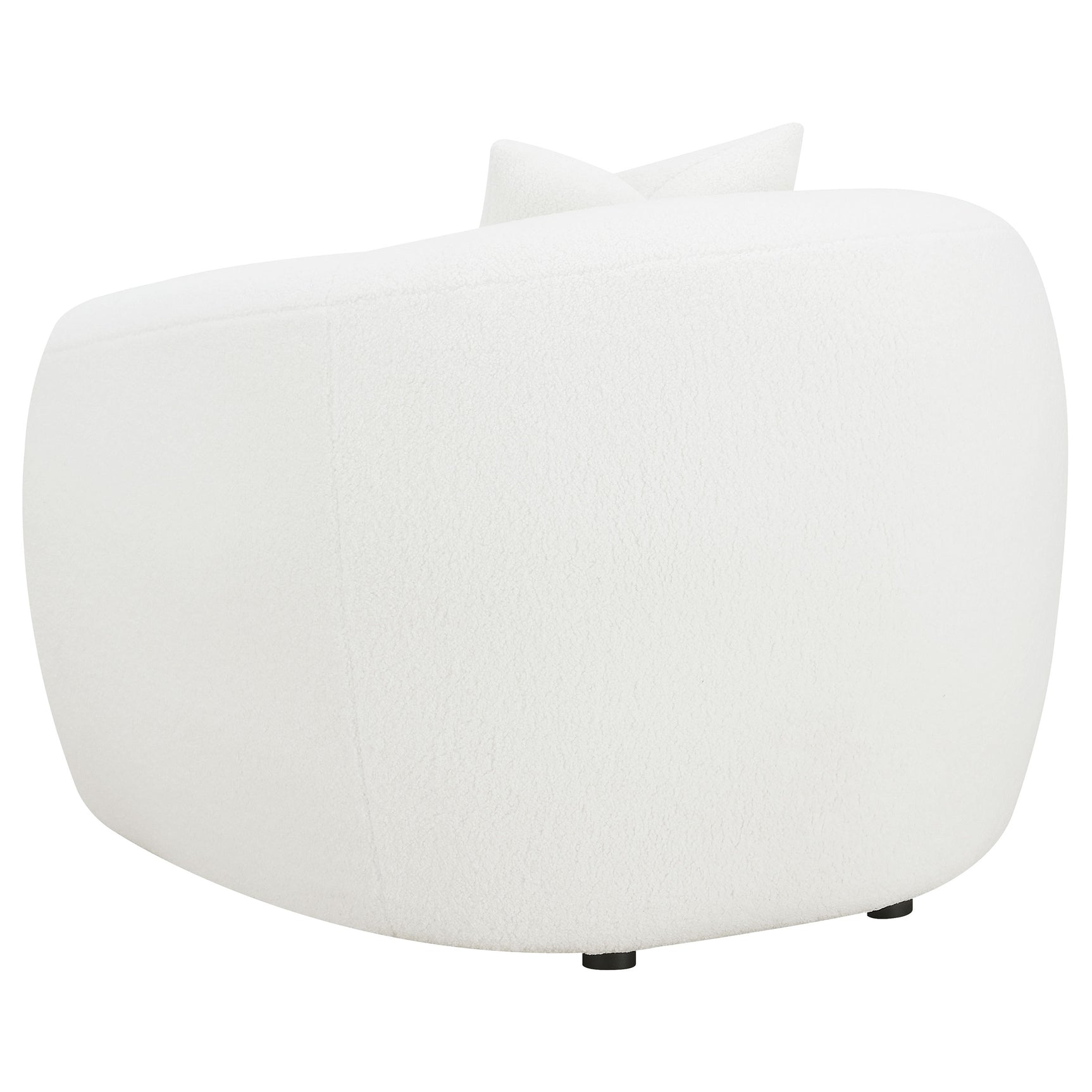 Isabella 3-piece Faux Sheepskin Upholstered Sofa Set Natural - Tampa Furniture Outlet