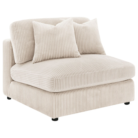 Tampa Furniture Outlet - Coaster - Blaine Upholstered Armless Chair Sand - 509897