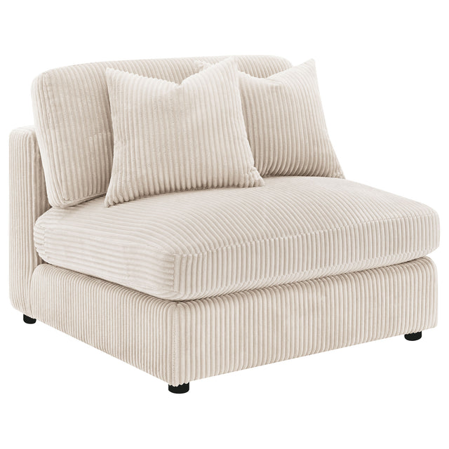 Tampa Furniture Outlet - Coaster - Blaine Upholstered Armless Chair Sand - 509897