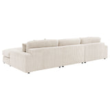 Blaine Upholstered Reversible Chaise Sectional Sofa Sand - Tampa Furniture Outlet