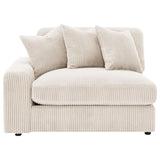 Blaine Upholstered Reversible Chaise Sectional Sofa Sand - Tampa Furniture Outlet