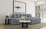 Blaine Upholstered Reversible Chaise Sectional Sofa Fog - Tampa Furniture Outlet