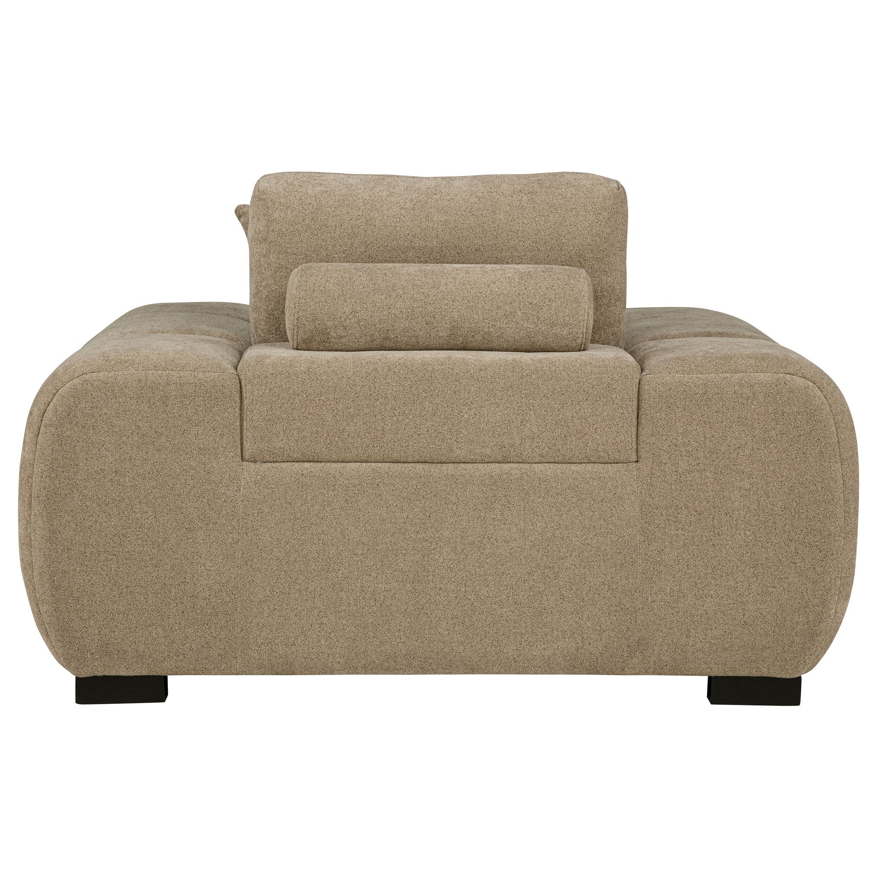Octavia Upholstered Track Arm Accent Chair Camel - Tampa Furniture Outlet