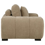 Octavia Upholstered Track Arm Accent Chair Camel - Tampa Furniture Outlet