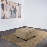 Octavia Upholstered Rectangular Ottoman Camel - Tampa Furniture Outlet